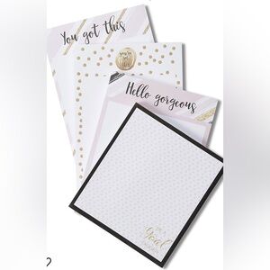 Tri Coastal Design Memo Pad Set of 4 in Inspirational Quotes
